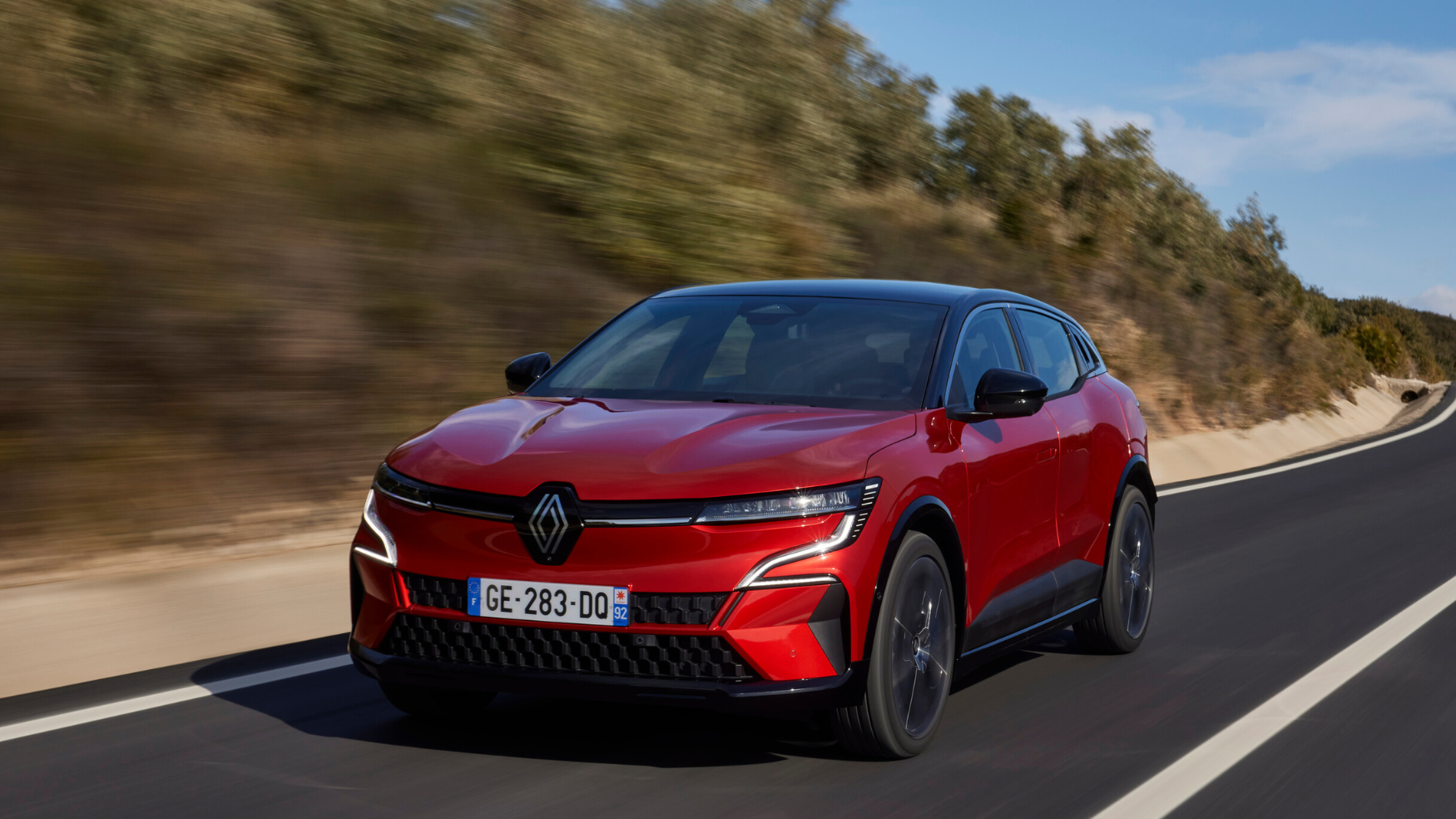 Renault Megane in rot