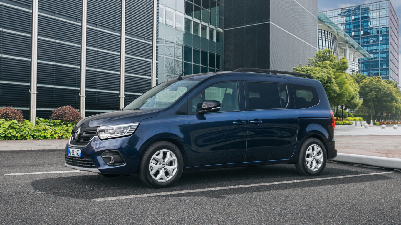 Renault Kangoo in blau