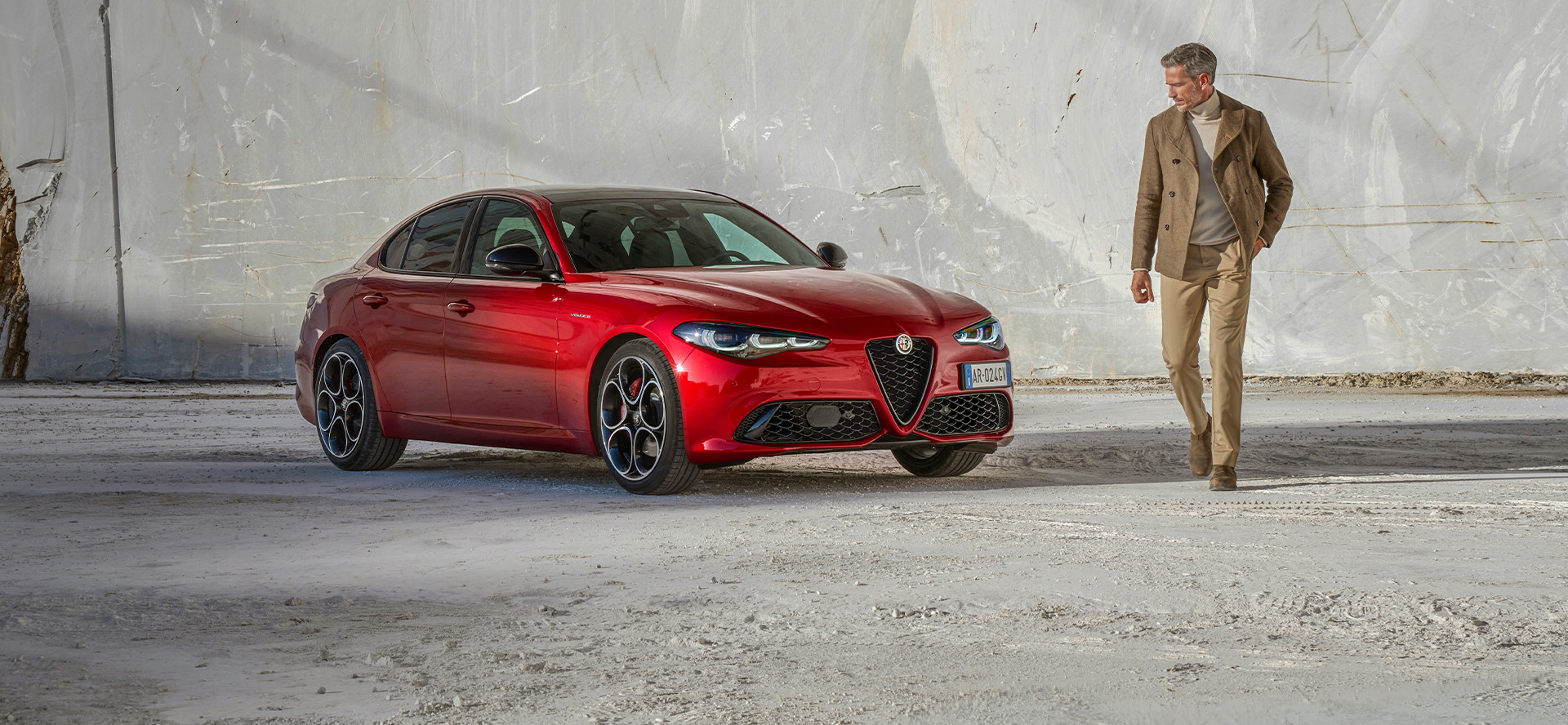 Vogl-und-Co-Alfa-Romeo-Giulia-Steinbruch