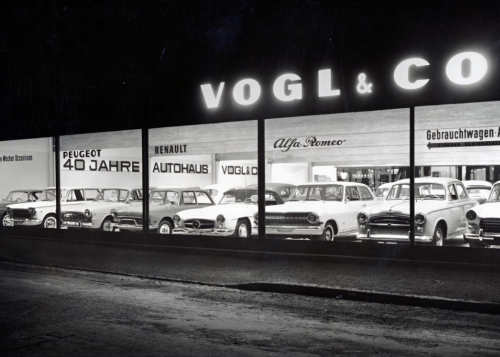 Vogl-und-Co_Geschichte_1963_Eroeffnung-Pestalozzistrasse