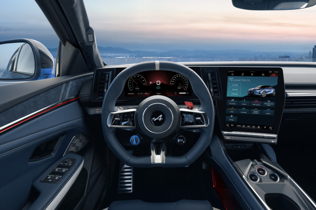 Alpine A390 Cockpit-Ansicht