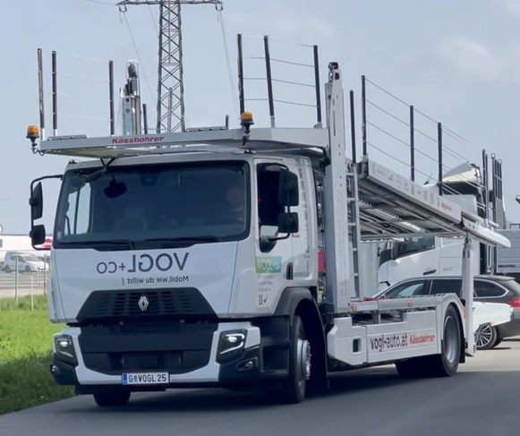 Vogl+Co LKW zum Fahrzeugtransport